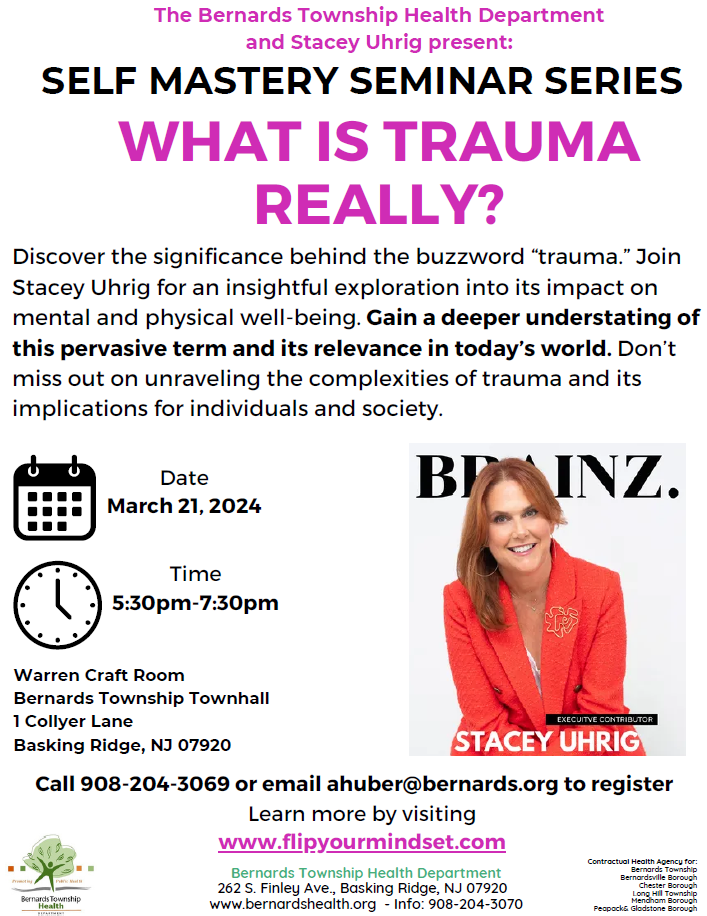 Trauma Seminar Flyer